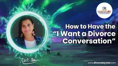 how to have the i want a divorce conversation